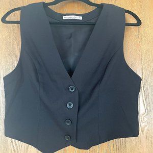 Medium Abercrombie & Fitch Black Tailored Vest